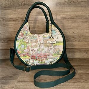Disney 50th Anniversary Magic Kingdom Map Crossbody purse